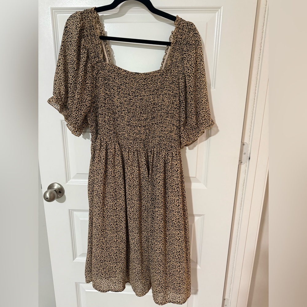 Light weight Leopard Dress